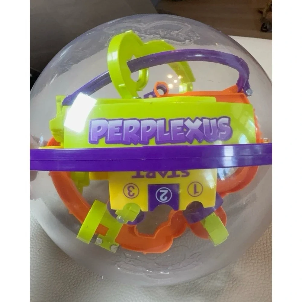 Perplexus originally released as Superplexus is a 3-D ball-in-a-maze puzzle game